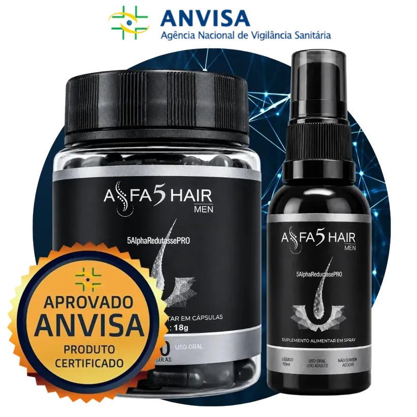 Alfa5Hair — dispensado de registro na ANVISA